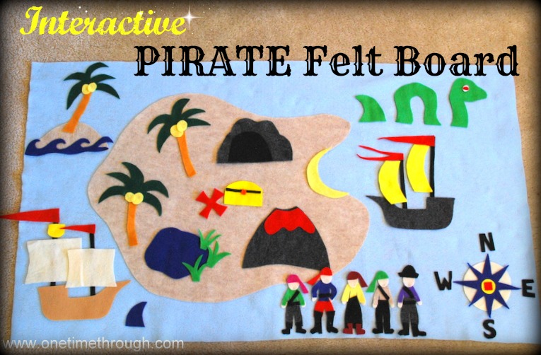 Pirate Felt Board 