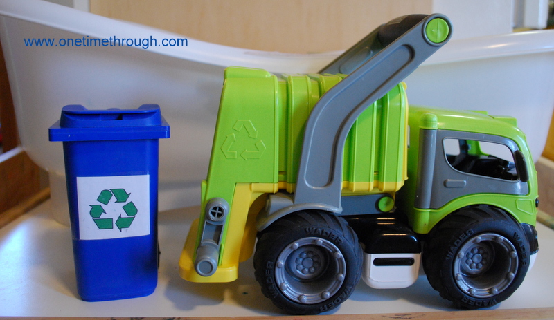 landfill and recycling factory play