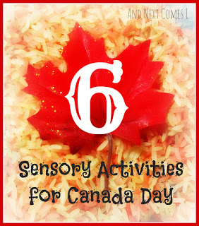 Canada Day Playdough