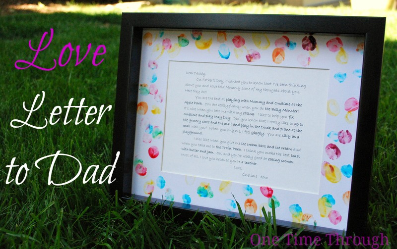 Love Letter to Dad
