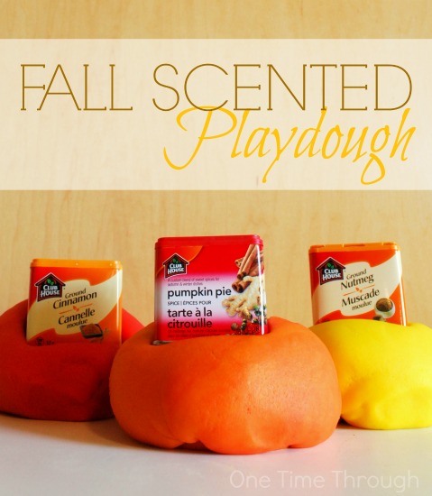 Fall Scented Playdough 