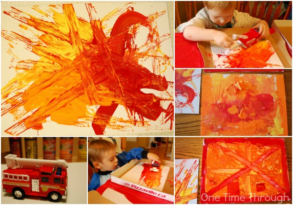 Fire Truck Painting 