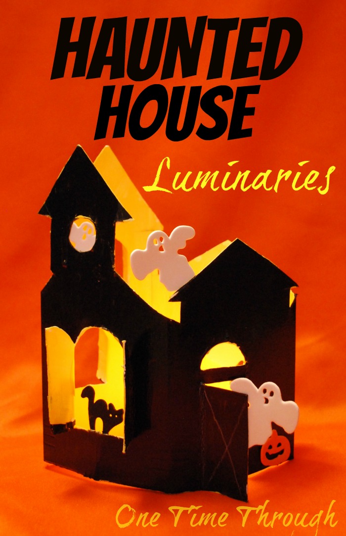 Haunted House Luminaries