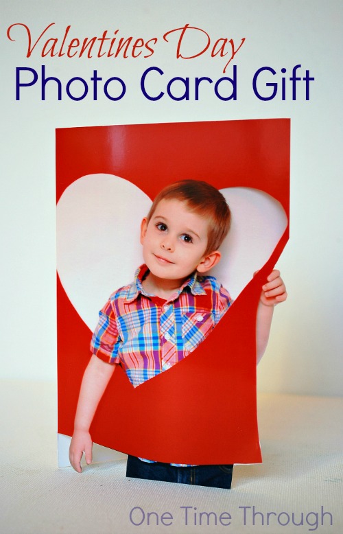 Valentines Day Photo Card Gift Activity 