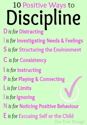 10 Positive Ways to Discipline 