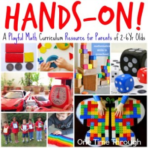 Math Activities for Kids - One Time Through
