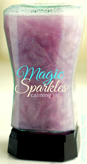 Magic Sparkles Calming Jar Blog Pin