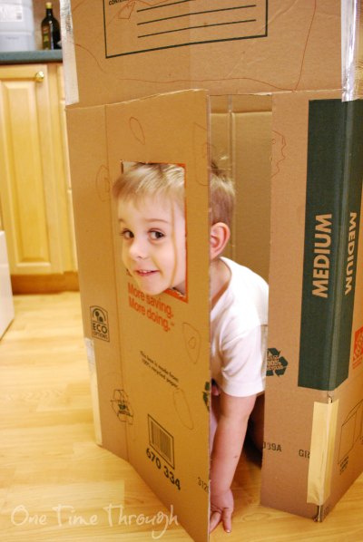 Cardboard Box Fun